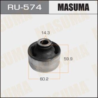 Сайлентблок переднього важеля задній Mitsubishi Grandis (04-10) (RU-574) - (mr594320) MASUMA RU574