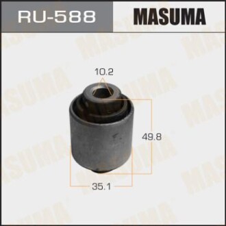 Сайлентблок заднього поперечного важеля Honda Civic (-01) (RU-588) - MASUMA RU588