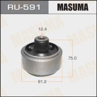 Сайлентблок (RU-591) - (4120A012, MR102063, MR455726) MASUMA RU591