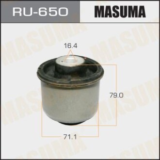 Сайлентблок задньої балки Mazda 2 (07-14) (RU-650) - MASUMA RU650