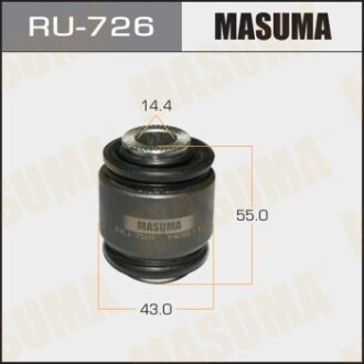 Сайлентблок задньої цапфи (плаваючий) Toyota Land Cruiser Prado (09-) (RU-726) - (4883060060) MASUMA RU726