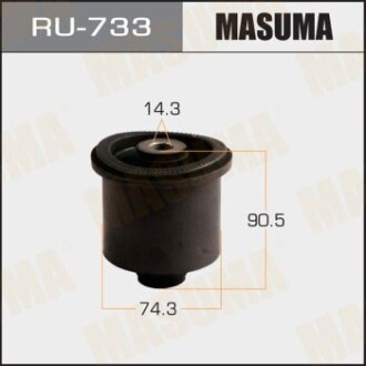 Сайлентблок задньої балки Honda Civic (06-10), Fit (07-13), Jazz (09-13) (RU-733) - MASUMA RU733