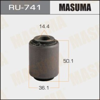 Сайлентблок заднього поперечного важеля Toyota Land Cruiser Prado (02-09) (RU-741) - (4870660060) MASUMA RU741