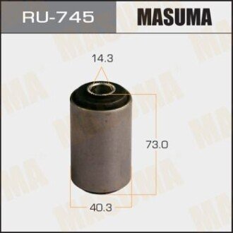 Сайлентблок задн Toyota HILUX / KUN15L, KUN26L - (55020EB300, S61828330, 9038914037) MASUMA RU745