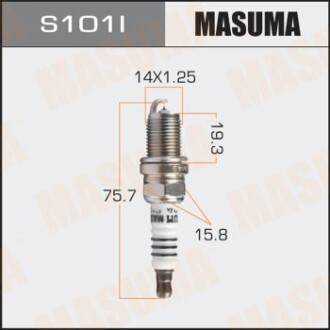 Свічка запалювання іридієва - MASUMA S101I