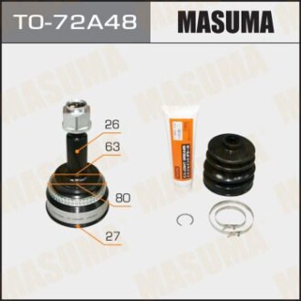 ШРУС (TO-72A48) - MASUMA TO72A48