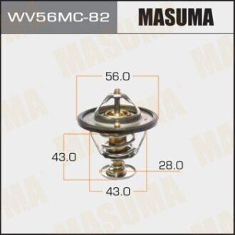 Термостат (WV56MC-82) - (f6DZ8575A, MD158570, MD165630) MASUMA WV56MC82