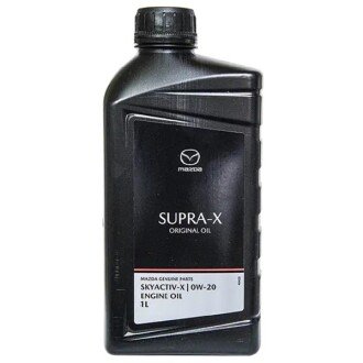 Моторна олива Supra X 0W-20, 1 л - MAZDA 0w2001tfe