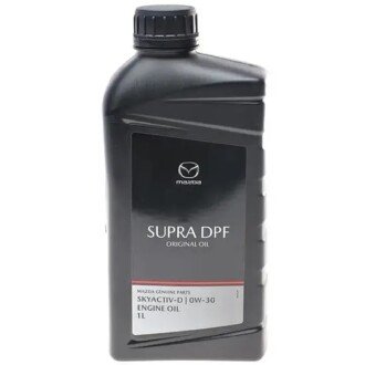 Моторна олива Supra DPF 0W-30, 1 л (206490) - MAZDA 0W3001dpf