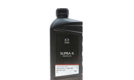 Масло моторное 0W20 Original Supra X (1L) SkyactivX - MAZDA 216247