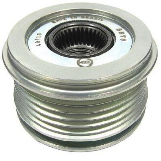 Шків генератора DACIA LOGAN, LOGAN EXPRESS, LOGAN MCV, SANDERO NISSAN KUBISTAR RENAULT CLIO II, CLIO II/HATCHBACK, KANGOO, KANGOO EXPRESS, LOGAN I, THALIA I, THALIA II, THALIA III 1.5D 06.01- - ((2310000QA1, 2310000QA9, 7711134728, 7711497099, 8200053938)) MEAT&DORIA 45104