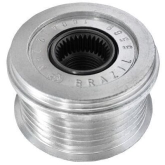 Шків генератора NISSAN X-TRAIL I 2.5 09.02-01.13 - ((23151JA02A, 265031900, 23100JA02B, 23100JA02C, 231001885R)) MEAT&DORIA 45147