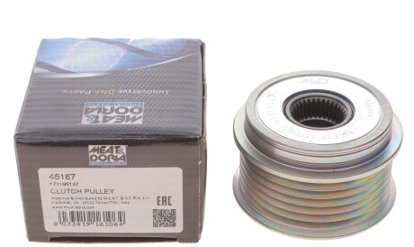 Фото 2 - Шків генератора MEAT&DORIA 45187