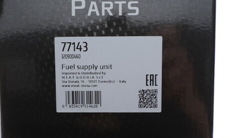 Фото 2 - Паливний насос MEAT&DORIA 77143