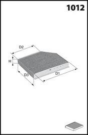 Фото автозапчасть MECAFILTER MECAFILTER EKR7331: Купить на tto.com.ua