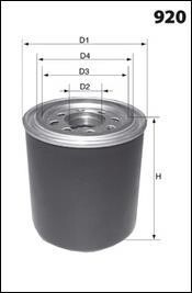 Фільтр повітря - MECAFILTER ELD8106