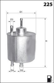 Топливный фильтр - (6814) MECAFILTER ELE6029