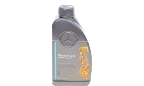 Олива моторна 5W-40 MB 229.5 (1 Liter) MERCEDES - MERCEDES-BENZ 000989630811AAEW