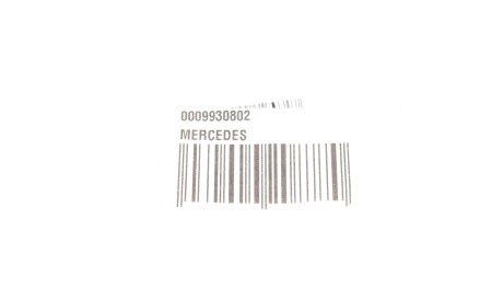 Фото 2 - Автозапчастина MERCEDES-BENZ 0009930802