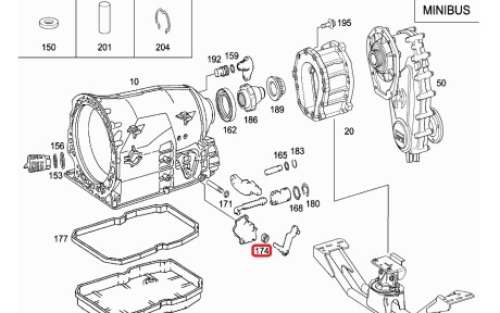 Фото 3 - Сальник трансмисии MERCEDES-BENZ 0069970147