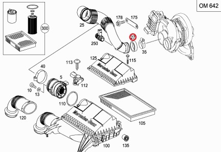 Фото 2 - Автозапчасть MERCEDES-BENZ 0179970445