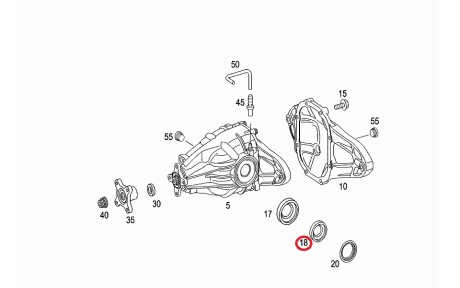Сальник Mercedes - (0259972747, A0259972747) MERCEDES-BENZ 0259972747