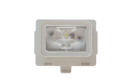 Ліхтар підсвітки номерного знака Mercedes - MERCEDES-BENZ 0999067000