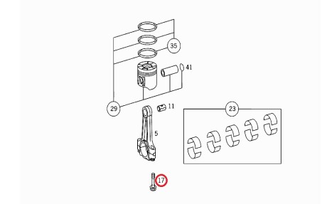 Фото 3 - Автозапчастина MERCEDES-BENZ 1120380071