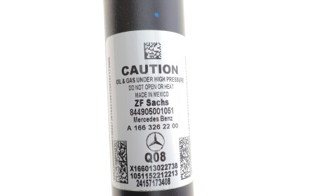 Фото 3 - Стійка амортизатору (амортизатор) MERCEDES-BENZ 1663202030