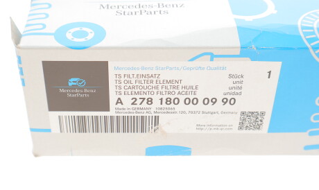 Фото 2 - Масляный фильтр MERCEDES-BENZ 278180000990