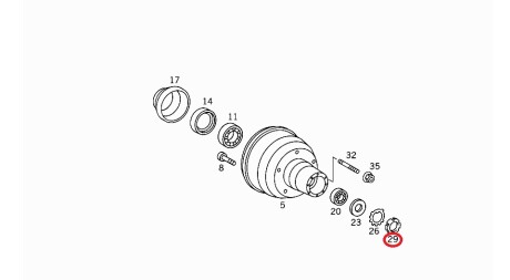 Фото 3 - Автозапчастина MERCEDES-BENZ 674 356 01 26 (6743560126)
