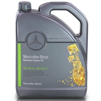 Моторна олива MB 229.51 5W-30, 5 л (A000989940213/A000989940213ALEE/A000989690613) - MERCEDES-BENZ A000989320913