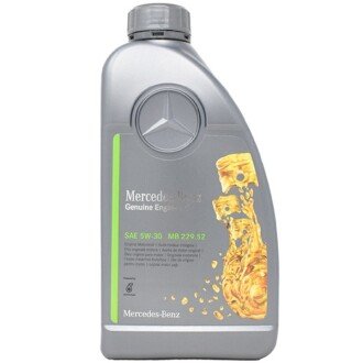 Моторна олива MB 229.52 5W-30, 1 л (A000989820711FBDE//A000989330911ABDE) - MERCEDES-BENZ A000989330911