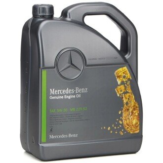 Моторна олива MB 229.52 5W-30, 5 л (A000989330913//A000989330913ABDW) - MERCEDES-BENZ A000989330913ABDE