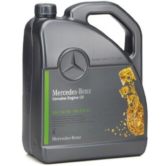 Моторна олива MB 229.52 5W-30, 5 л (A0019893701BAA4/A000989950213/A000989950213AMEE) - MERCEDES-BENZ A000989700613