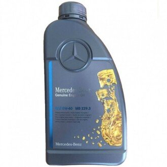 Моторна олива MB 229.3 5W-40, 1 л (/A000989910211AHFE/A000989850611AAEE) - MERCEDES-BENZ A000989910211 (фото 1)