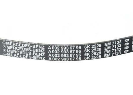 Ремень поликлиновый (генератора) ML W166 / GL X166 / E C207/W212 / CL C216 / CLS - ((0029936796, 0039934796, 0039936796, 94610225230, A0029936796)) MERCEDES-BENZ A0029936796