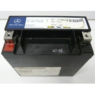 Фото 2 - Автомобільний акумулятор MERCEDES-BENZ A2115410001