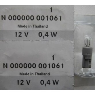 Фото 2 - Автолампа MERCEDES-BENZ N000000001061