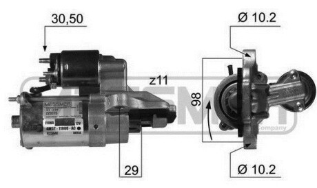 Стартер - Messmer 220370
