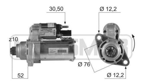 Стартер - Messmer 220447