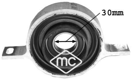 Подвеска, карданный вал - (26127526631) Metalcaucho 05822