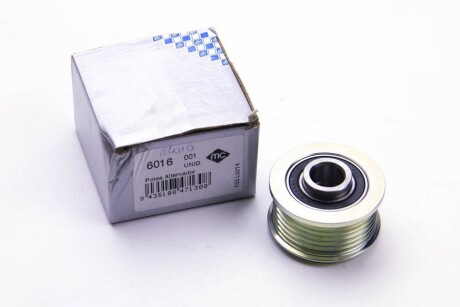 Шкив генератора Peugeot 407/Citroen C5 2.0HDI (05-) - (5705AX, 5705EE, 9654752880) Metalcaucho 06016