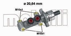 Главный тормозной цилиндр - Metelli 05-0245