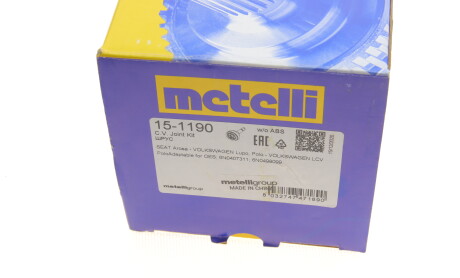 Фото 5 - ШРКШ Metelli 15-1190 (151190)