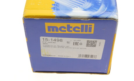 Фото 6 - ШРУС Metelli 15-1498 (151498)