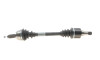 Піввісь (передня) (L) Ford Fiesta 1.6TDCi МКПП/Fusion 2.0 04-12 (25z/23z/615.4mm) (+ABS45z) - (4N113B437CD, 4N113B437CC, 4N113B437CB) Metelli 17-1313 (фото 1)