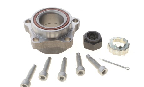 Підшипник маточини (передньої) Ford Transit 06- (4 отв.) (57x45x78/110) (к-кт) - ((1760649, 6C112B663AA, 6C111K018AA, 1377907)) Metelli 19-2810