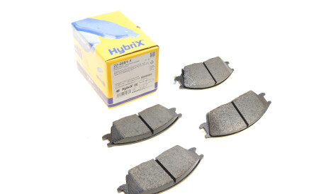 Фото 2 - Гальмівні колодки Metelli 22-0081-1 (2200811)