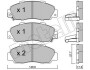 Комплект тормозных колодок, дисковый тормоз - (06450S0AJ00, 06450S0KJ11, 06450S2HJ00) Metelli 22-0298-0 (фото 1)